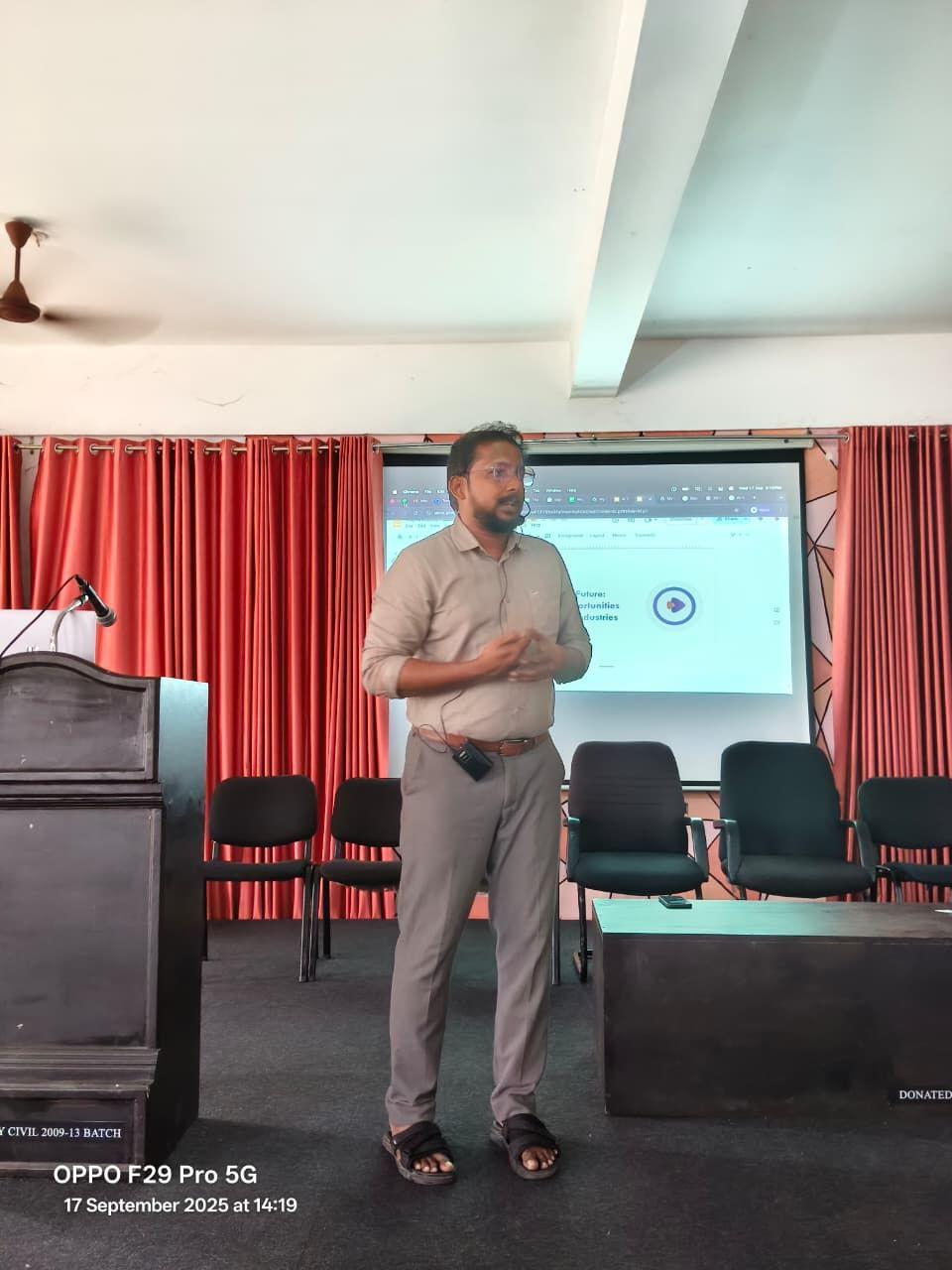 A truly inspiring session conducted today at KMCT College of Engineering for Women, Kozhikode