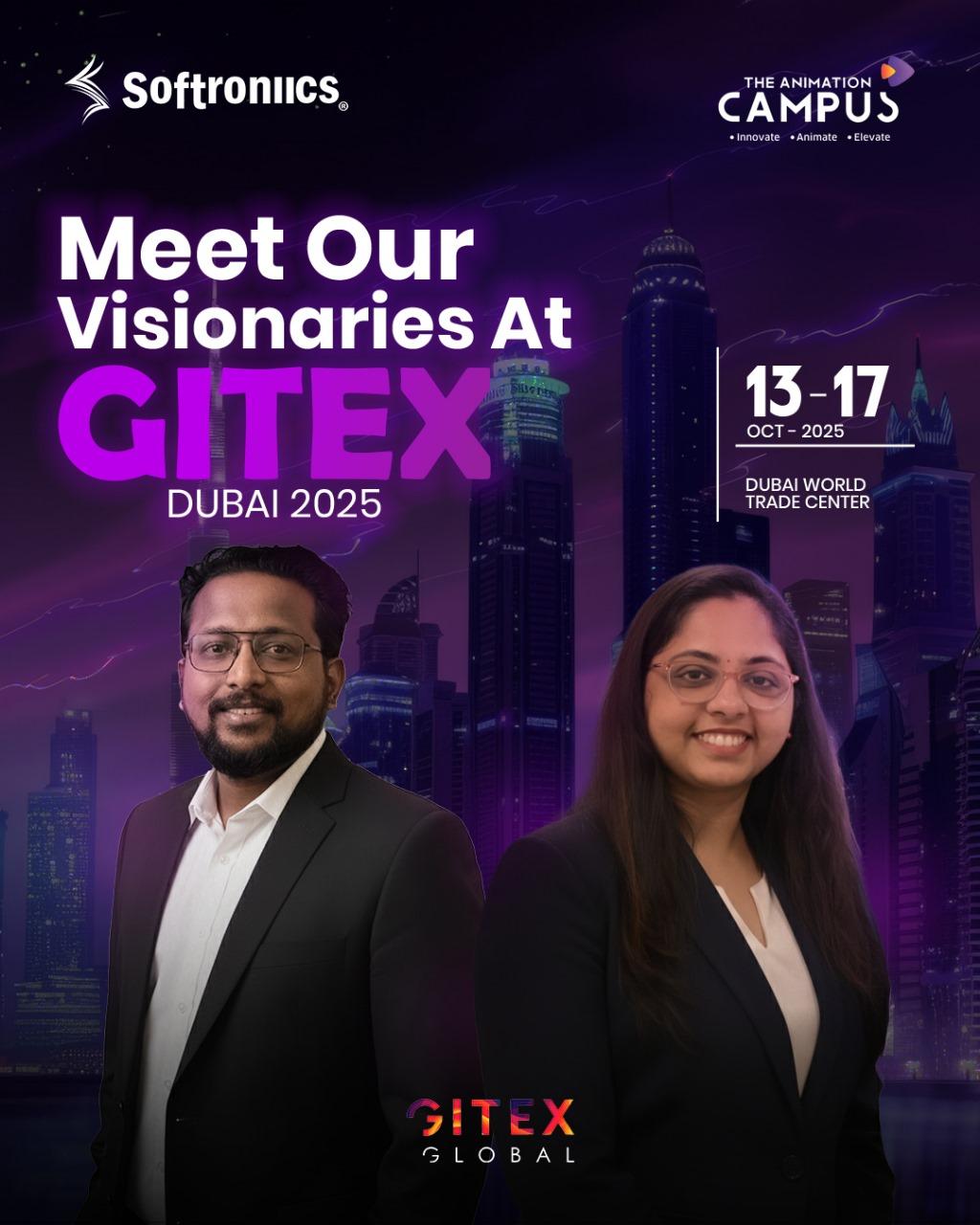 Softroniics & The Animation Campus at GITEX Dubai 2025